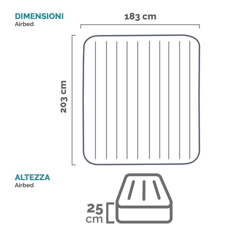 Intex-DuraBeam-Classic-Downy-King-Doppio-materasso-Blu