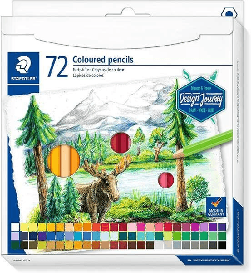 STAEDTLELER 146C 72 Pencille colorate - Mine morbida - Colori assortiti