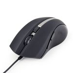 Gembird Mouse USB G-laser Gembird 2400 dpi 6 pulsanti nero - Mouse MUS-GU-02