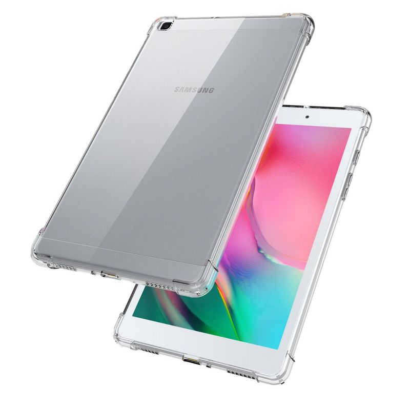 eSTUFF-ES680107-BULK-custodia-per-tablet-203-cm-8-Cover-Trasparente--Cover-for-ORLANDO-Clear-TPU-Cover---Galaxy-Tab-A-8.