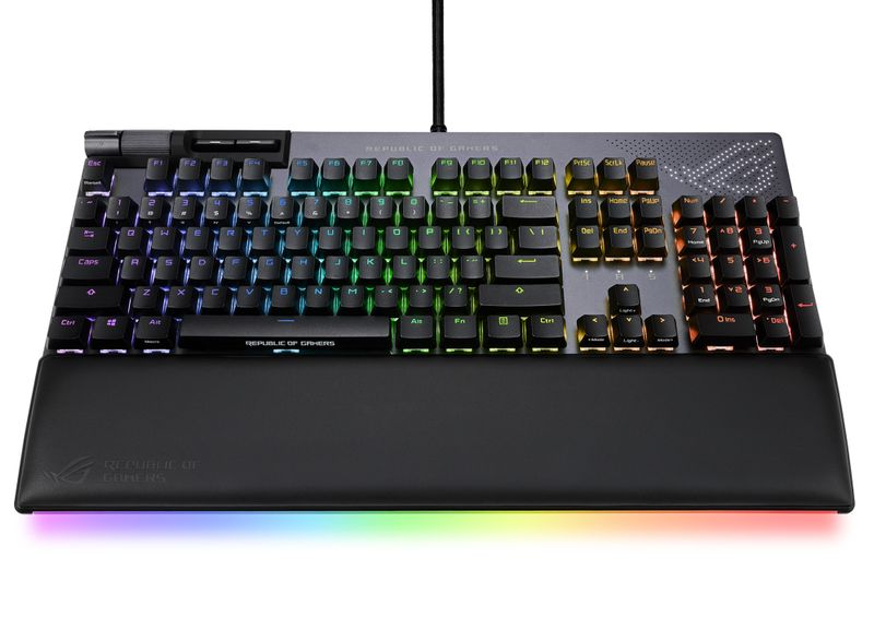 ASUS-ROG-Strix-Flare-II-tastiera-USB-QWERTY-Italiano-Nero-Grigio