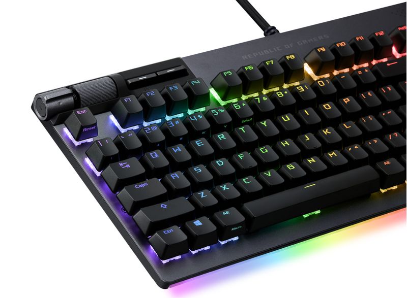 ASUS-ROG-Strix-Flare-II-tastiera-USB-QWERTY-Italiano-Nero-Grigio