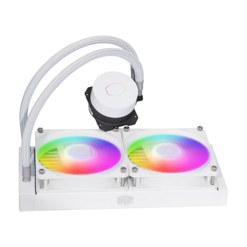 Cooler-Master-MasterLiquid-ML240L-ARGB-White-Edition-V2-Processore-Liquid-cooling-kit-12-cm-Bianco