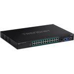 Trendnet TI-RP262i Gestito L2 Gigabit Ethernet (10/100/1000) Supporto Power over Ethernet (PoE) 1U Nero