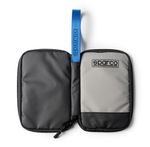 Sparco-SPORGANIZERM-mobile-device-cases-Custodia-a-sacchetto-Poliestere-Poliuretano-Nero-Grigio