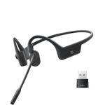 SHOKZ OpenComm UC Black Auricolare Wireless Portatile Musica e Chiamate USB tipo A Bluetooth Nero (OPENCOMM UC LOOP110C