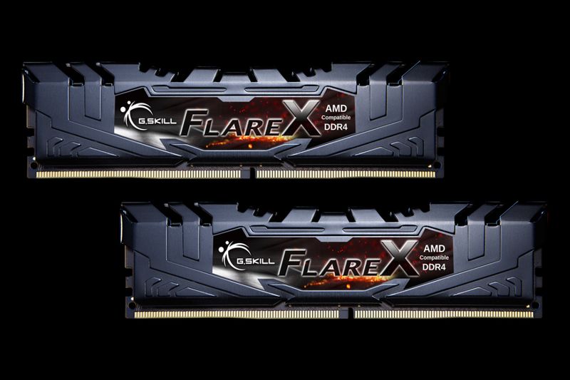 G.Skill-Flare-X-series---AMD-Edition---DDR4---kit---16-GB--2-x-8-GB---DIMM-288-PIN---3200-MHz---PC4-25600---CL16---1.35-