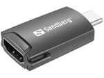 Sandberg-USB-C-to-HDMI-Dongle--USB-C-to-HDMI-4K60Hz-Dongle---USB-C-to-HDMI-Dongle-USB-C---HDMI-Male-Female-Black---Warra