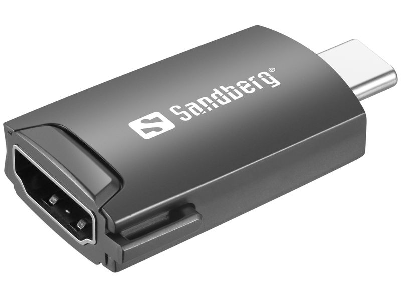 Sandberg-USB-C-to-HDMI-Dongle--USB-C-to-HDMI-4K60Hz-Dongle---USB-C-to-HDMI-Dongle-USB-C---HDMI-Male-Female-Black---Warra