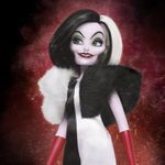 Disney-Villains---Crudelia-De-Mon-fashion-doll-con-accessori-e-vestiti-rimovibili-giocattolo-per-bambini-dai-5-anni-in-su