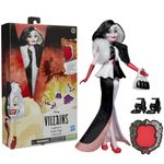 Disney-Villains---Crudelia-De-Mon-fashion-doll-con-accessori-e-vestiti-rimovibili-giocattolo-per-bambini-dai-5-anni-in-su