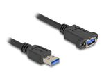 Delock-80486---USB-3.0-Kabel-A-Stecker-auf-Buchse-1.0-m---Kabel---Digital-Daten--80486-