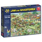 Jumbo Jan van Haasteren Lawn Mower Race 1000 pcs Puzzle 1000 pz Humour