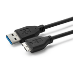 Microconnect USB 3.0 A-B Micro 1m cavo USB USB 3.2 Gen 1 3.1 Gen 1 USB A Micro-USB B Nero (USB A to USB Micro B Version