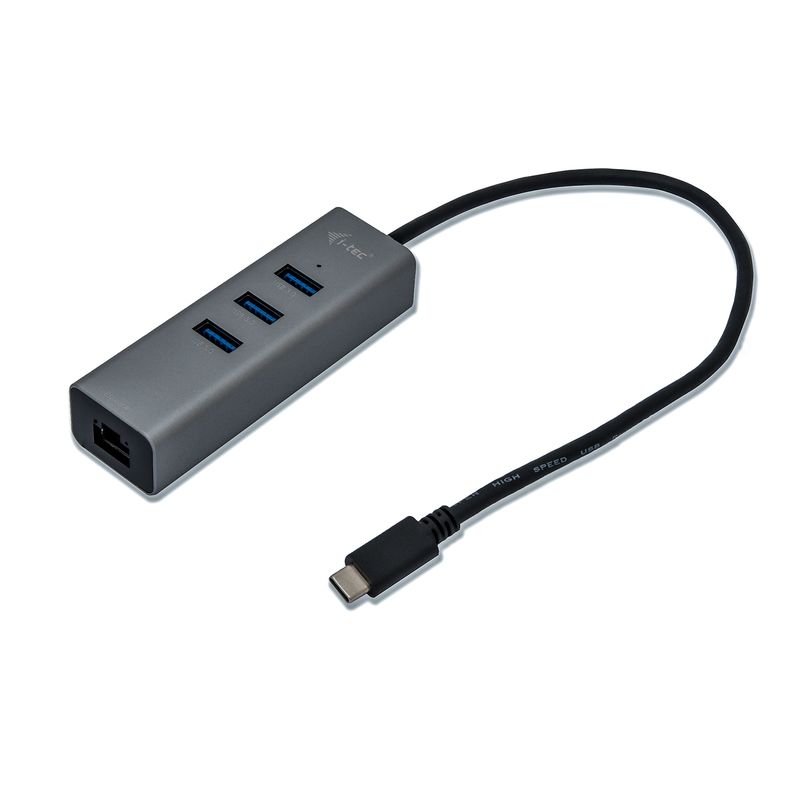 I-Tec-Cavo-Usb-C-Metal-Hub-3-Port-Gigabit-Ethernet-Adapter