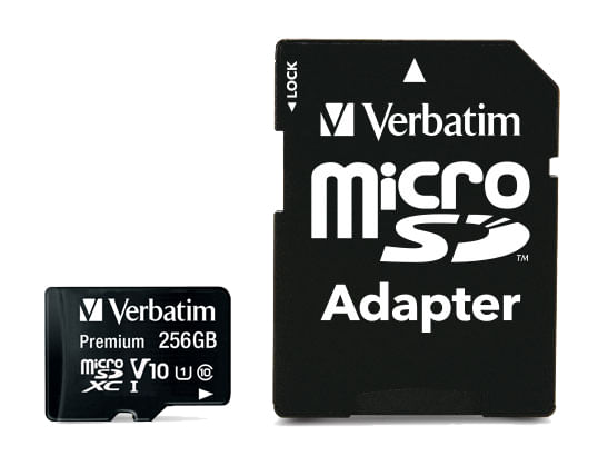 Verbatim-Micro-Sdxc-Premium-256Gb-Class-10-Inc-Adapter
