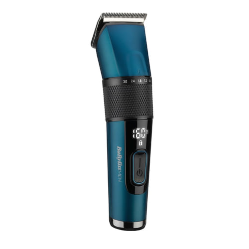 BaByliss-Japanese-Steel-Digital-Hair-Clipper-Nero-Colore-foglia-di-te-45-Ioni-di-Litio