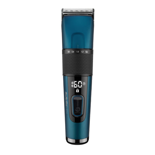 BaByliss-Japanese-Steel-Digital-Hair-Clipper-Nero-Colore-foglia-di-te-45-Ioni-di-Litio