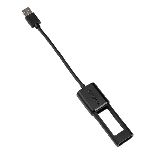 Targus-ACC110401GLX-cavo-USB-01-m-USB-A-USB-C-Nero