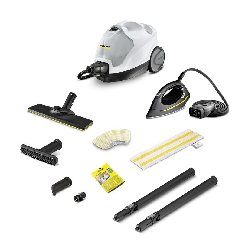 Karcher-SC-4-EasyFix-IRON-Pulitore-a-vapore-cilindrico-08-L-2000-W-Nero-Bianco