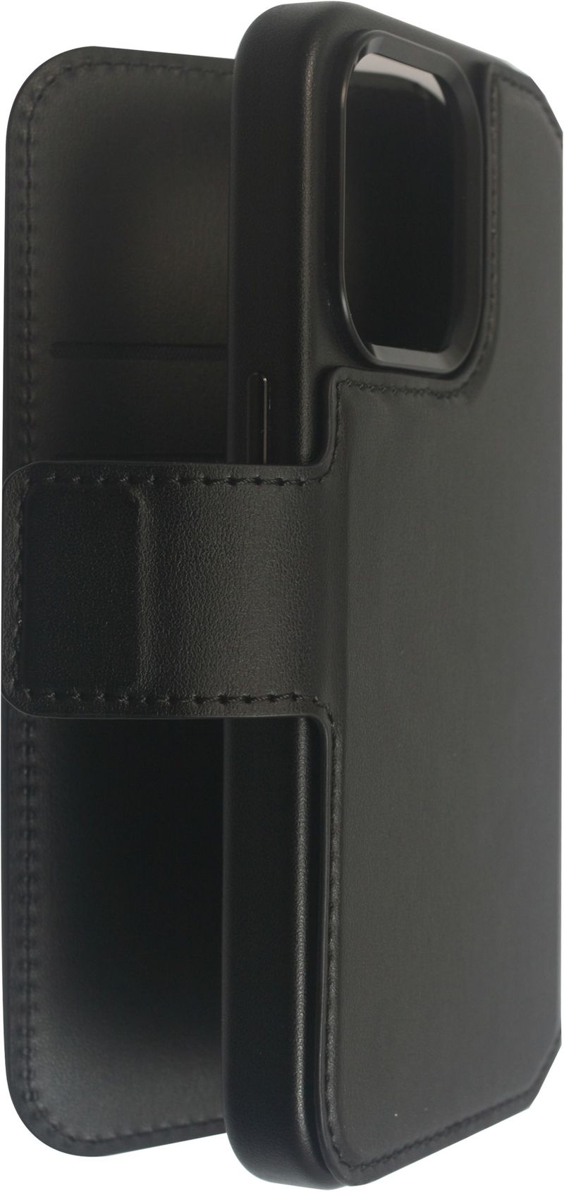 Cover-for-INFINITE-MILAN-iPhone-16-Pro---Max-Black-Wallet-Cover.---Material-50--recycled-PC--37--recycled-PU---Warranty-