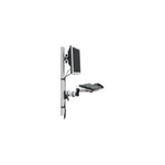 NOVUS-TSS-Stazione-da-Muro-SET-braccio-porta-monitor-colonna-a-muro--carrello-di-supporto--tastiera-h