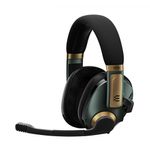 Sennheiser Epos-Sennheiser H3PRO Hybrid Green Auricolare Wireless a Padiglione da Gaming Bluetooth Nero-Oro-Verde