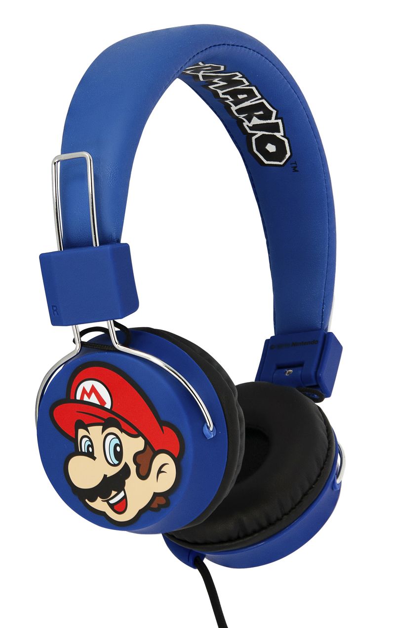 OTL-Technologies-Super-Mario-and-Luigi-Teen-folding-Cuffie-Cablato-A-Padiglione-Giocare-Multicolore