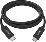 Vision---USB-Kabel---USB-C--M--bis-USB-C--M----Thunderbolt-3---USB-3.0---USB-3.1-Gen-1---3-A---2-m---Schwarz