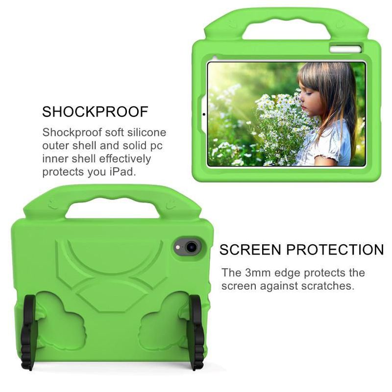 eSTUFF-ES682309-BULK-custodia-per-tablet-Cover-Verde--HANDY-Protection-Case-for---Apple-iPad-Mini-6.-Green-with---handle