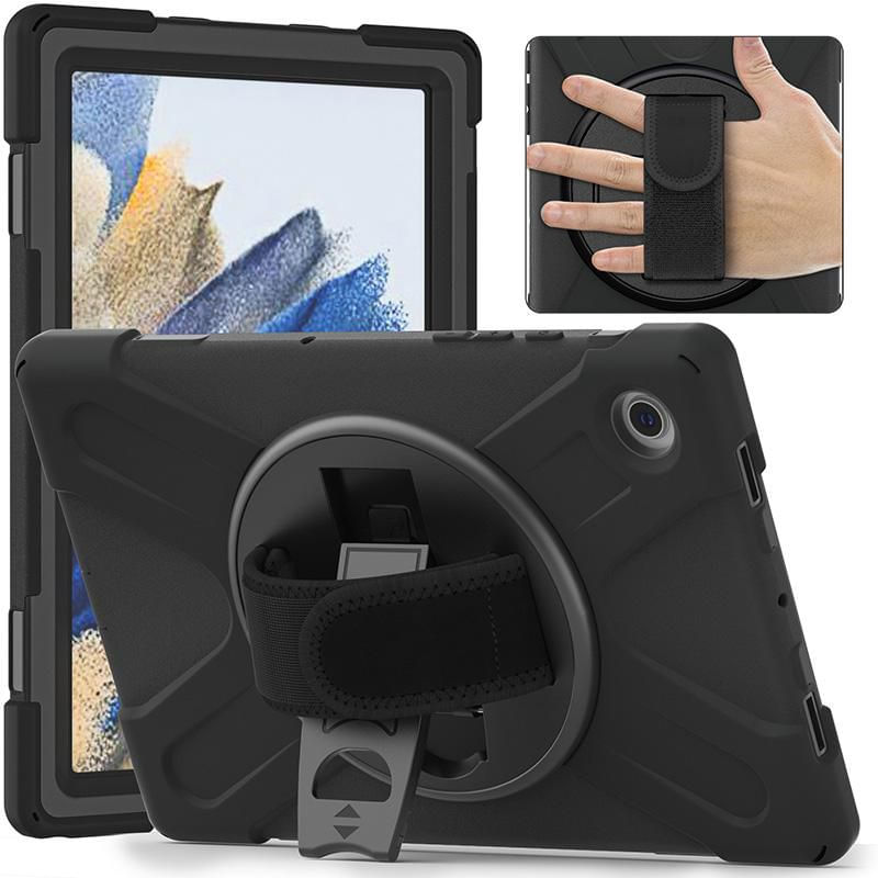 eSTUFF-ES681854-BULK-custodia-per-tablet-315-cm-12.4-Cover-Nero--AUSTIN-Defender-Case-Samsung---Galaxy-Tab-A8-10.5-with-