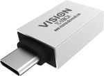 Vision-TC-USBC3A-adattatore-per-inversione-del-genere-dei-cavi-USB-A-USB-C-Bianco--VISION-Professional-installation-grad