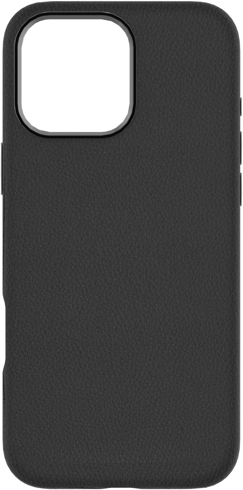 Cover-for-INFINITE-VENICE-iPhone-16-Pro---Black-Leather-Magnetic-Cover.---Material-65--recycled-PC-and-21--recycled-TPU-