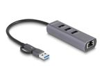 Delock-Hub-USB-5-Gbps-a-3-porte--LAN-Gigabit-con-porta-USB-Type-C-o-USB-Type-A-in-un-alloggiamento-metallico