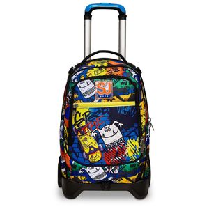 Seven 20C202302-519 zaino Zaino scolastico Multicolore Poliestere