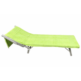 TELO MARE PER LETTINO IN SPUGNA DI COTONE 70x205 TINTA UNITA CON 3 TASCHE POSTERIORI COLORE VERDE