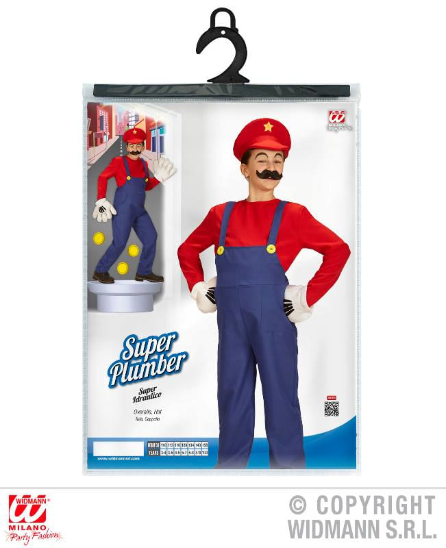 WIDMANN-08706-COSTUME-SUPER-MARIO-5-7-128CM--087A