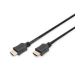 Assmann Cavo Di Collegamento Hdmi 3D Con Ethernet Connettori Dorati Mt. 5 Tripla Schermatura