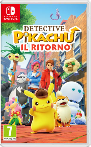 Nintendo-Detective-Pikachu--Il-Ritorno-Standard-Tedesca-Inglese-ESP-Francese-ITA-Giapponese-Coreano-Nintendo-Switch