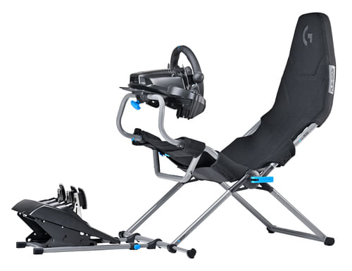 Playseat-Challenge-X---Logitech-G-Edition-Sedia-da-gioco-per-console-Nero-Grigio