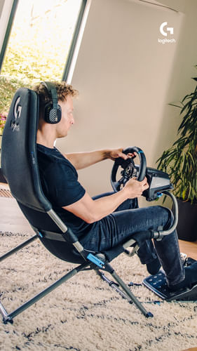 Playseat-Challenge-X---Logitech-G-Edition-Sedia-da-gioco-per-console-Nero-Grigio