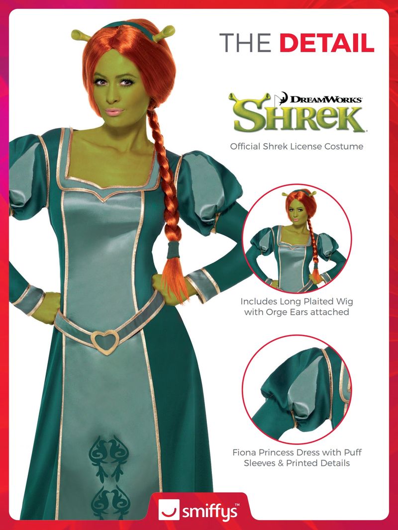 SMIFFY-S-39452-costume-shrek-fiona-l-dress-wig-fascia