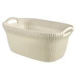 Curver Knit porta biancheria 40 L Rettangolare Plastica Beige