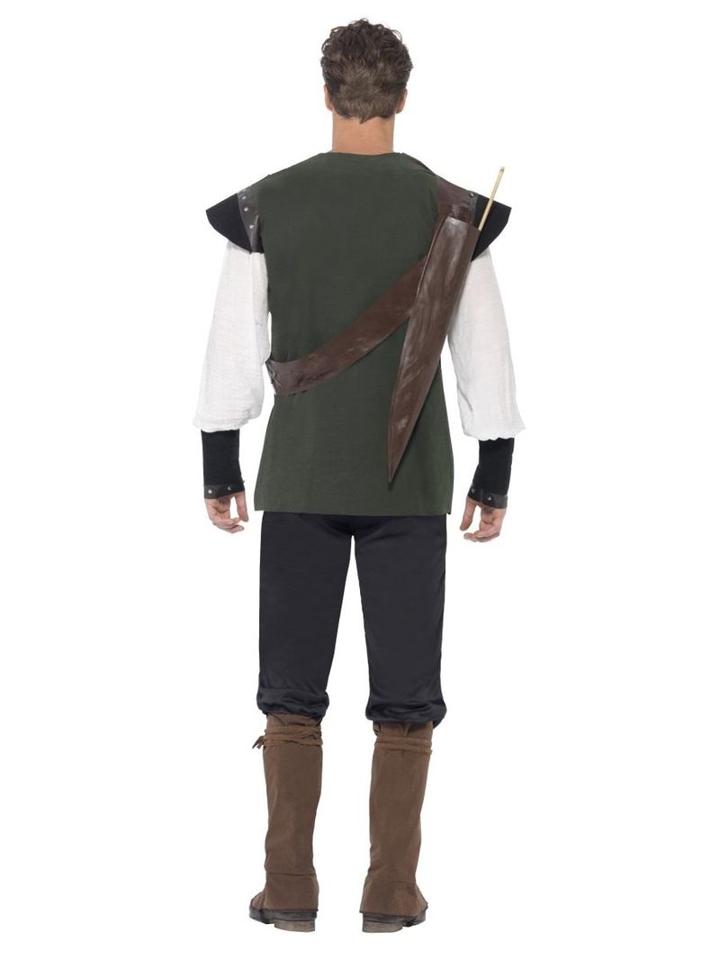 Costume-Robin-Hood-L-Pantalone-Camicia-Verde