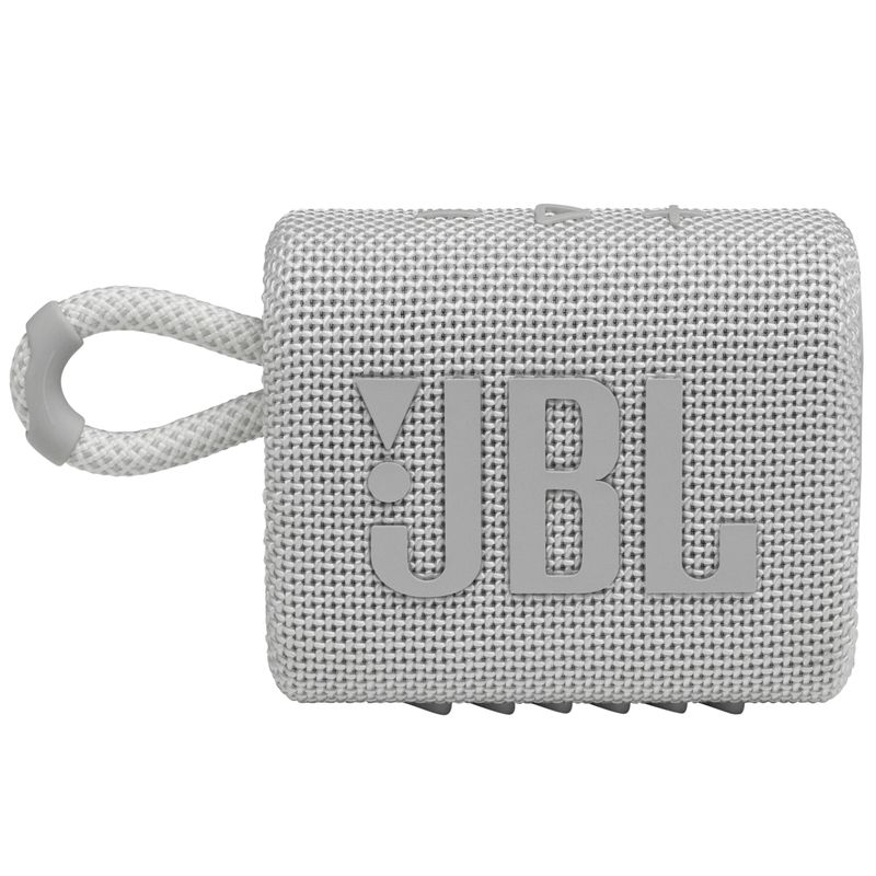 JBL-GO-3-Altoparlante-Bluetooth-5.1-4.2W---Resistenza-all-acqua-IPX7---Autonomia-fino-a-5H---Mani-liberi---Colore-bianco