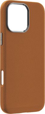 Cover-for-INFINITE-VENICE-iPhone-16-Pro---Brown-Leather-Magnetic-Cover.---Material-65--recycled-PC-and-21--recycled-TPU-