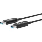 Microconnect USB3.0AA5BOP cavo USB 5 m USB 3.2 Gen 1 3.1 Gen 1 USB A Nero (Premium Optic USB 3.0 A-A 5m - 5Gbps - Not do