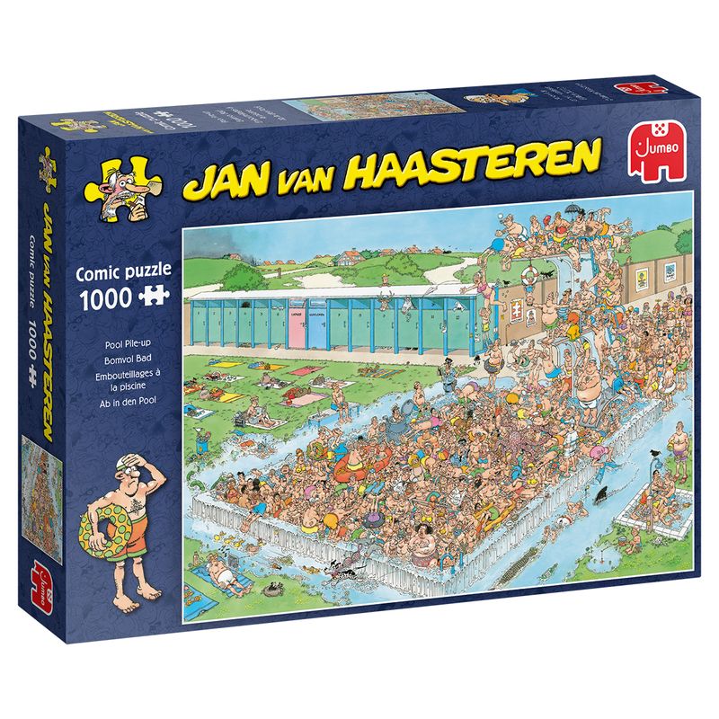 Jan-van-Haasteren-Pool-Pile-Up-1000-pcs-Puzzle-1000-pz-Cartoni