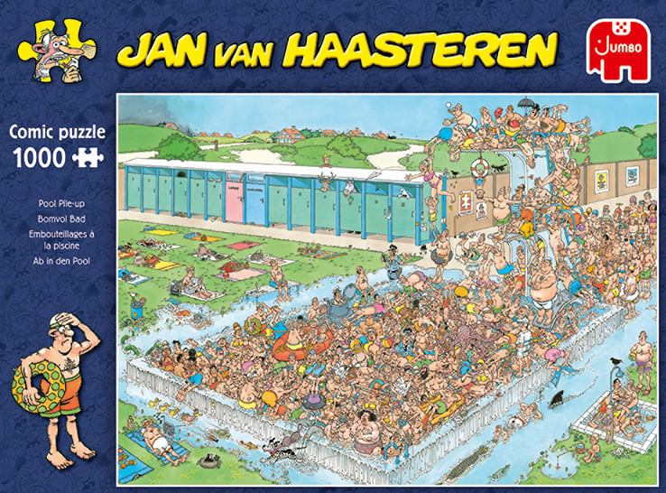 Jan-van-Haasteren-Pool-Pile-Up-1000-pcs-Puzzle-1000-pz-Cartoni