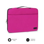 Subblim Custodia Subblim Elegant - 410mm - Sottile e Leggera - Protezione Rinforzata - Colore Rosa